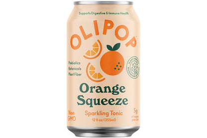 Olipop Sparkling Tonic Orange Squeeze