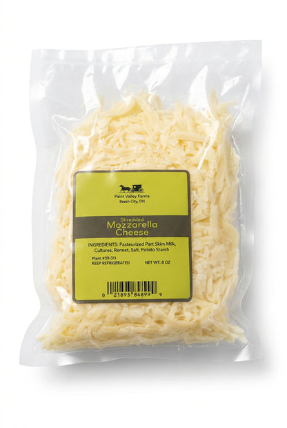 Paint Valley Farms  Shredded Cheeses