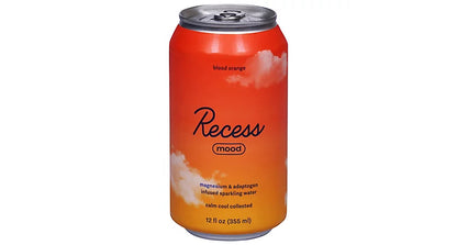 Recess Mood Sparkling Water Blood Orange