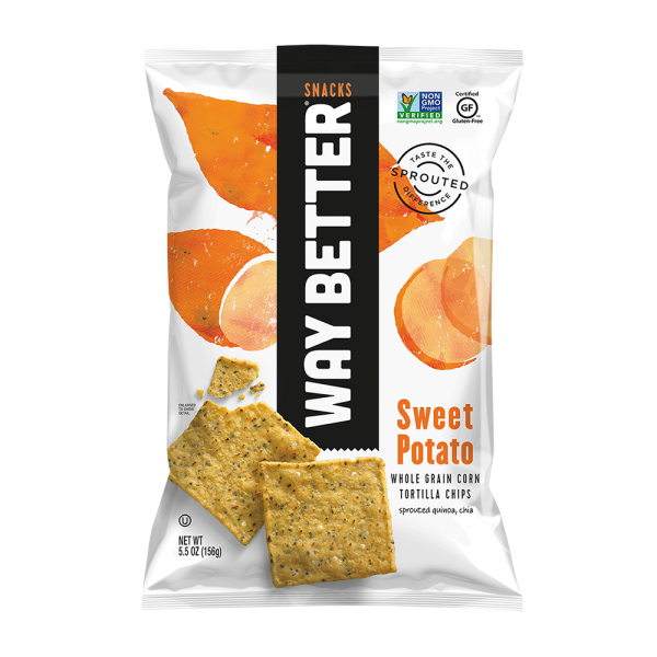 Way Better Snacks Tortilla Chips Sweet Potato