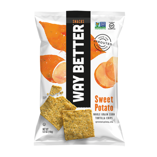 Way Better Snacks Tortilla Chips Sweet Potato