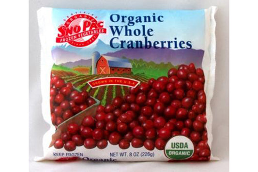 Sno Pac Organic Whole Cranberries