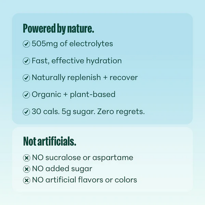 NOOMA Hydrating Sports Drink Blueberry Peach