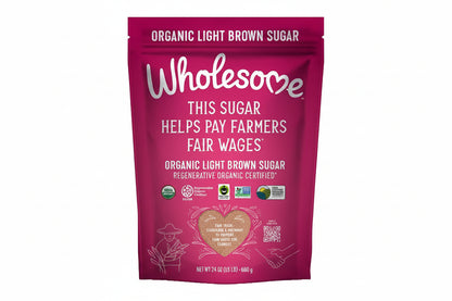 Wholesome Organic Fair Trade Light Brown Sugar