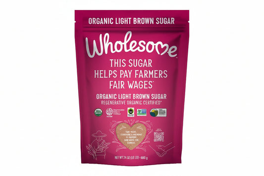 Wholesome Organic Fair Trade Light Brown Sugar