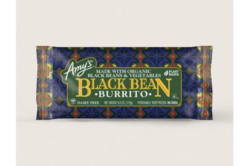 Amy's Kitchen Black Bean Vegetable Burrito Dairy-Free