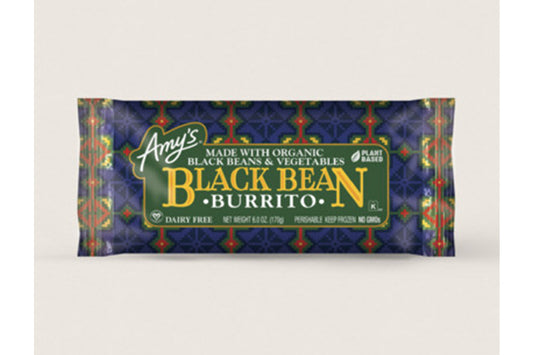 Amy's Kitchen Black Bean Vegetable Burrito Dairy-Free
