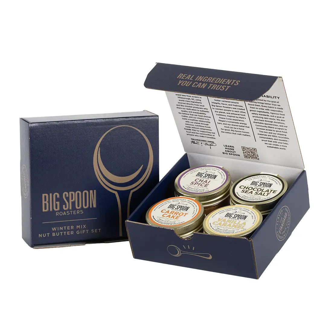Big Spoon Roasters Mini Winter Mix Nut Butter Gift Set