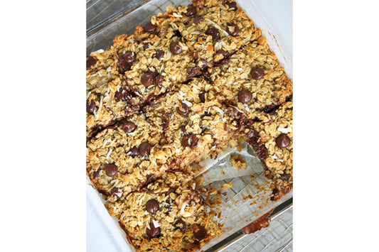 Chef Meagan Side Pumpkin Chocolate Chip Oatmeal Bake