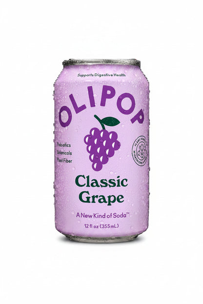 Olipop Sparkling Tonic Classic Grape
