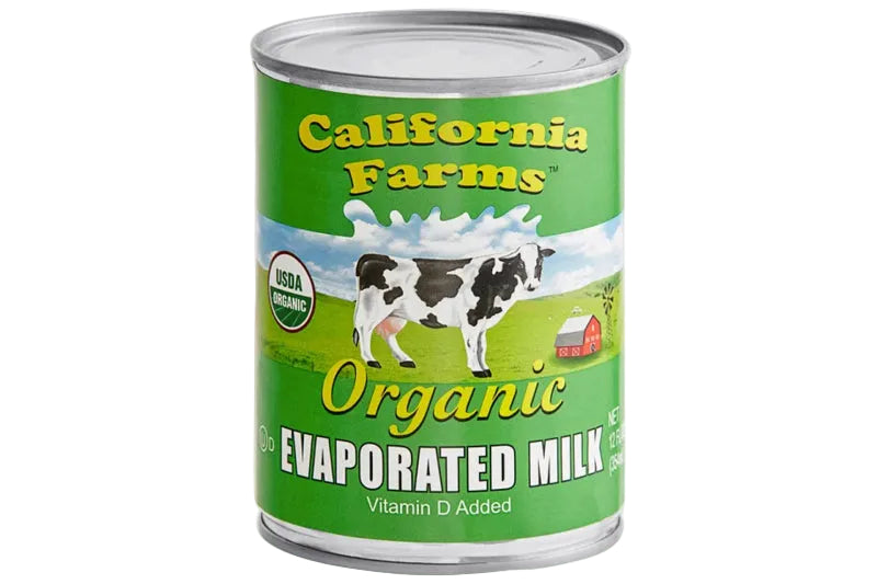 California Farms Organic Evaporated Milk