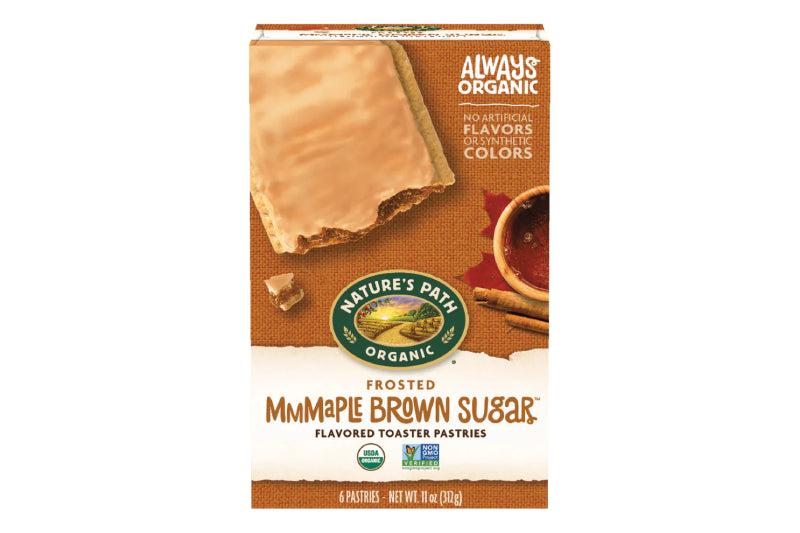 Nature's Path Organic Toaster Pastries Mmmaple Brown Sugar