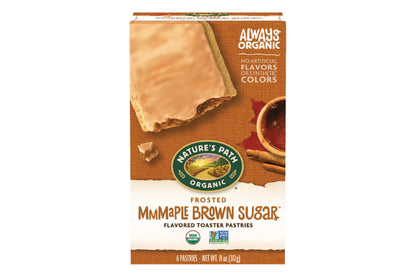 Nature's Path Organic Toaster Pastries Mmmaple Brown Sugar
