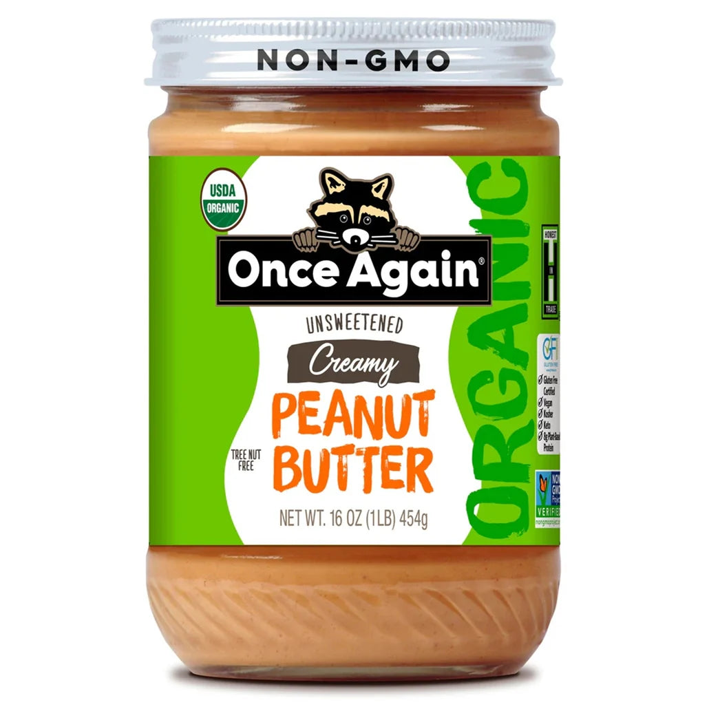 Once Again Organic Creamy Peanut Butter