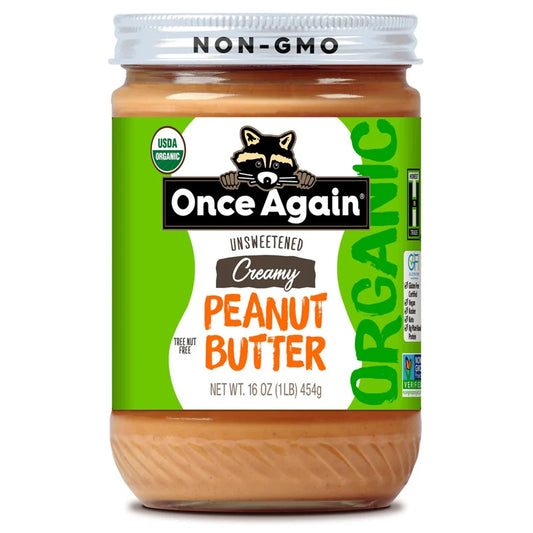 Once Again Organic Creamy Peanut Butter