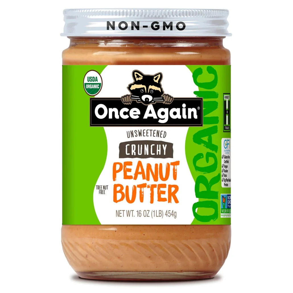 Once Again Organic Crunchy Peanut Butter