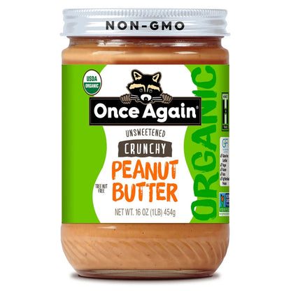 Once Again Organic Crunchy Peanut Butter