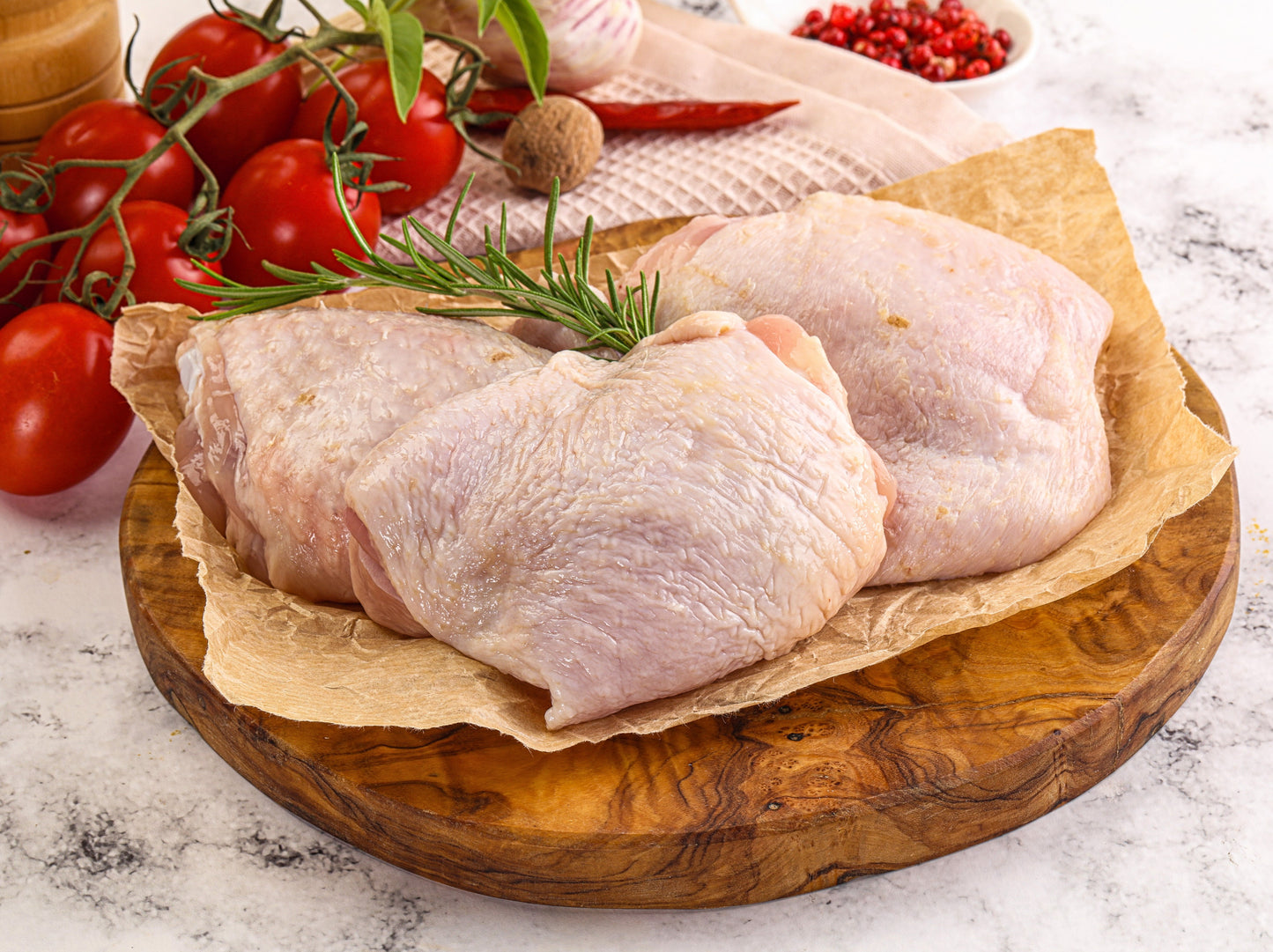 Sweet Grass Chicken Thighs
