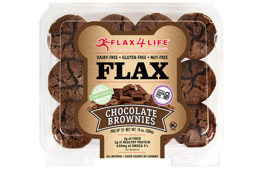Flax4Life Chocolate Brownies